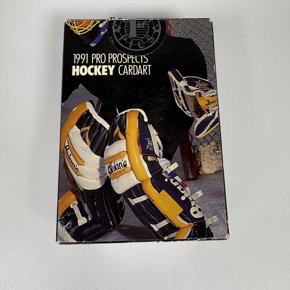 1991 Star Pics Pro Prospects Hockey CardArt Complete 72 Card Set w/ Box Vintage